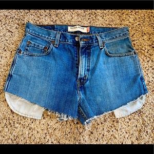 Levi’s cut off shorts